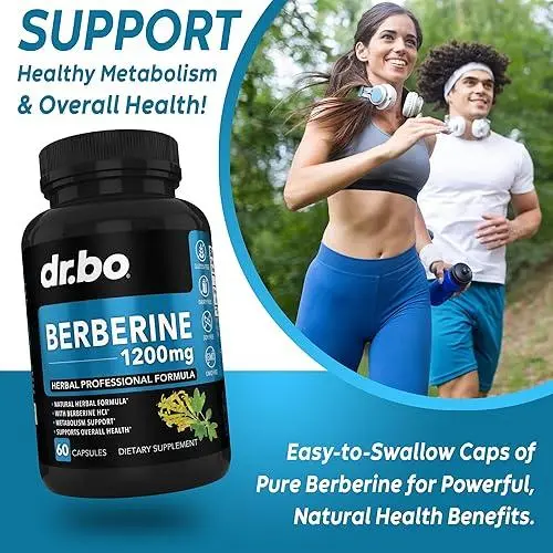 DR. BO Berberine Capsules 1200mg